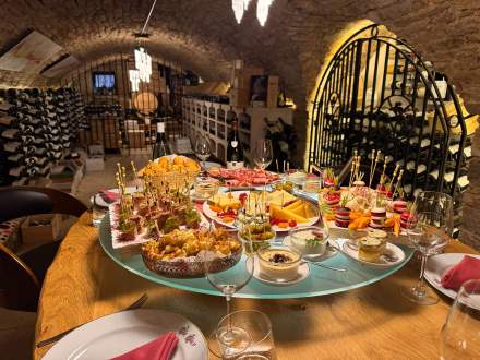 caveau de dégustation de vin à Beaune